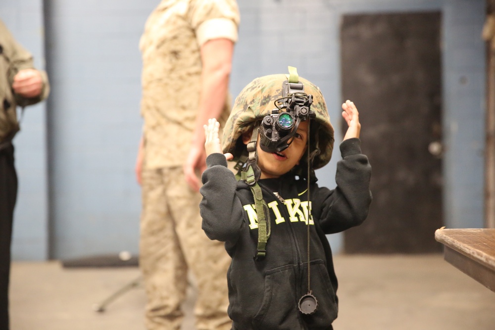 MASS-1 families get hands on, learn squadron's mission