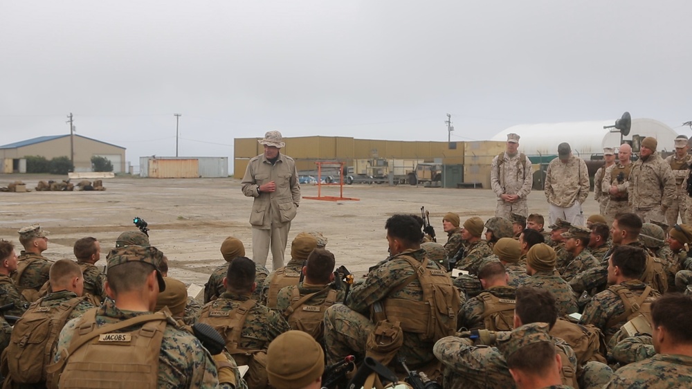 Marines conduct long range raid