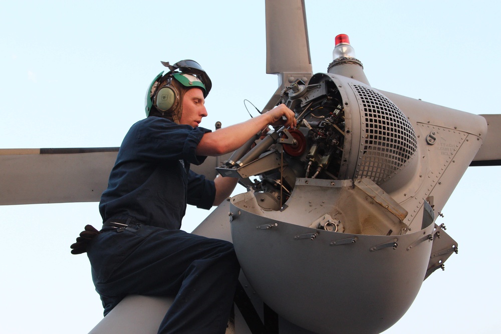 USS Blue Ridge operations