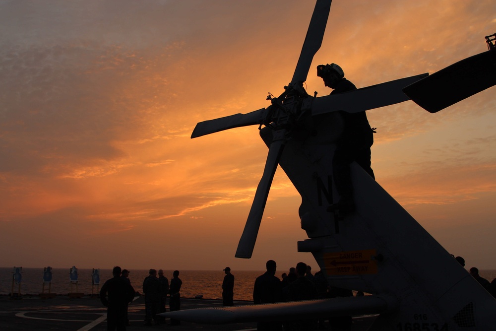 USS Blue Ridge operations