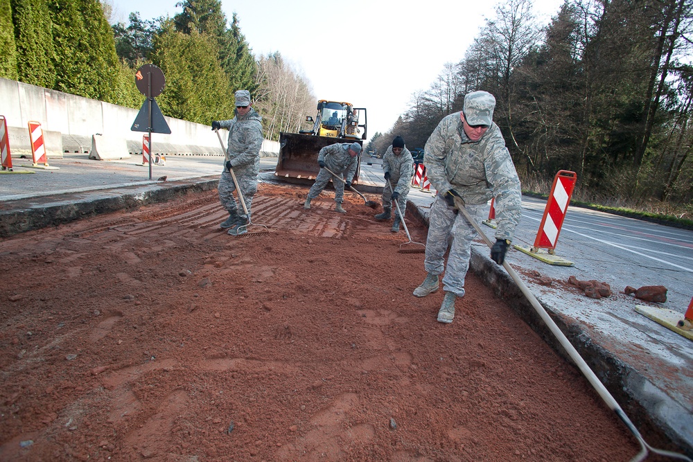 175th Civil Engineer Squadron participate in Silver Flag Exercise