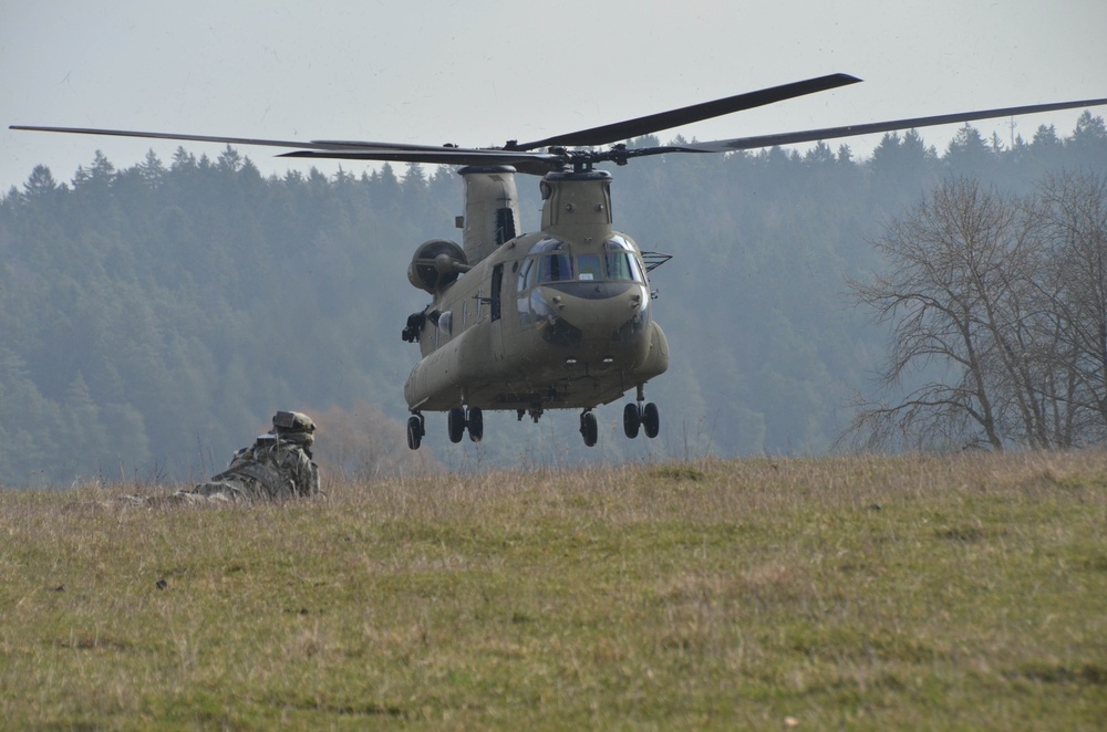 12th Combat Aviation Brigade mission rehearsal exercise