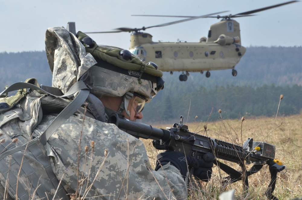 12th Combat Aviation Brigade mission rehearsal exercise