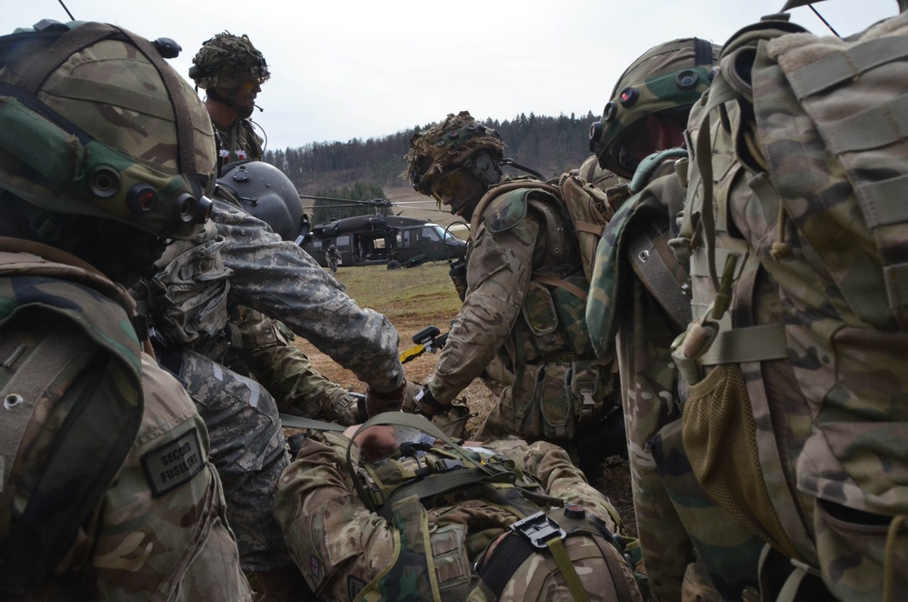 12th Combat Aviation Brigade mission rehearsal exercise