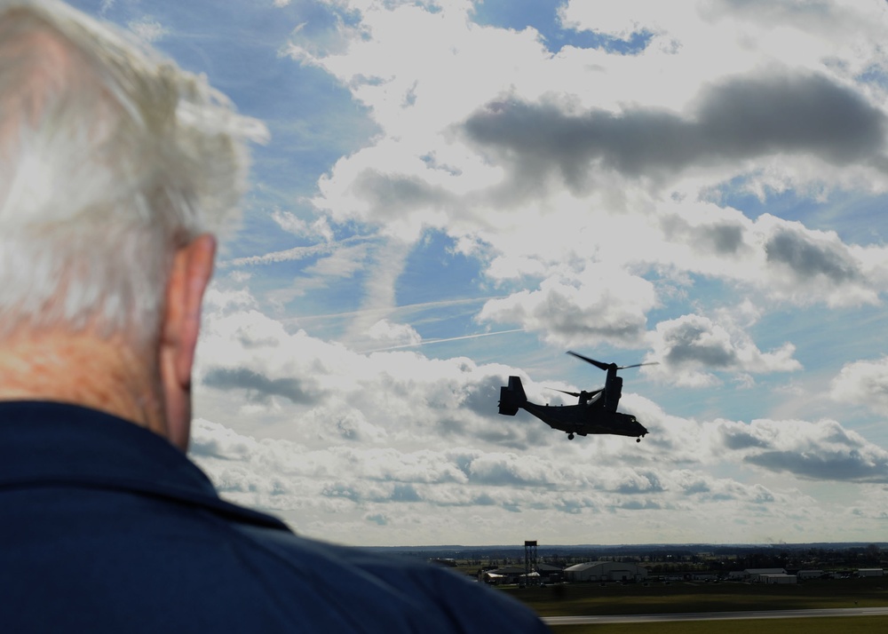 Former RAF POW returns to RAF Mildenhall