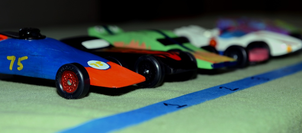 RAF Mildenhall hosts Mayflower District Pinewood Derby
