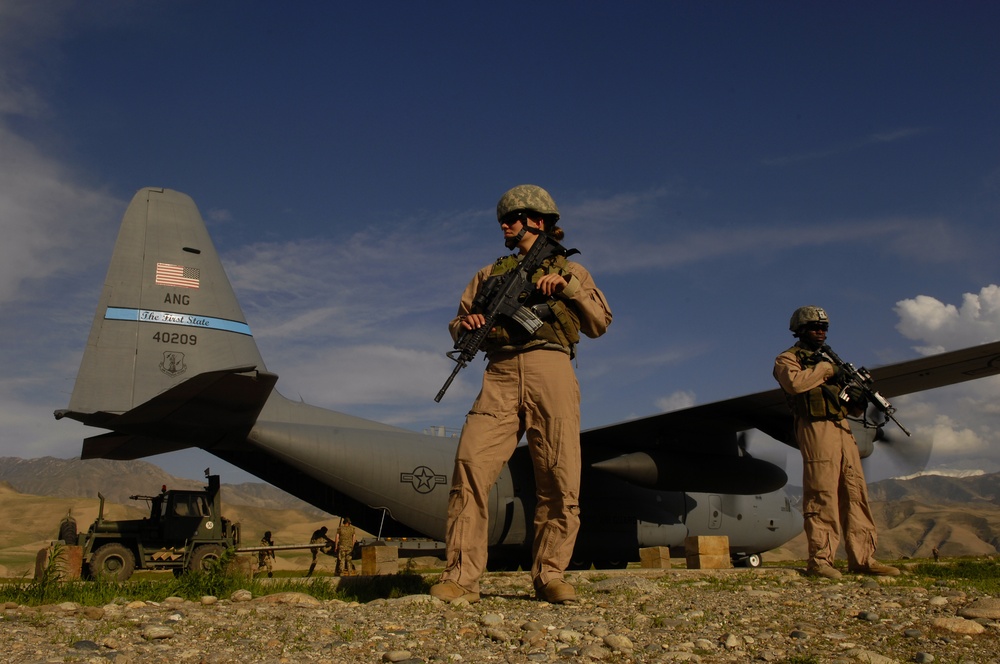 C-130 Hercules security
