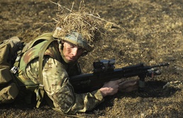 US soldier earns place at British military academy