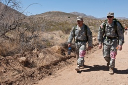 Army South Soldiers honor WWII Bataan veterans in memorial march