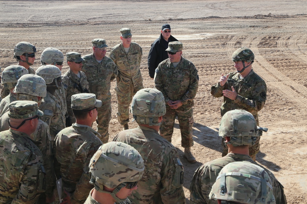 National Guard Bureau, General Frank J. Grass visits Regional Command Southwest