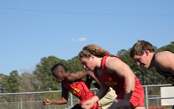 LHS wins first track meet of season