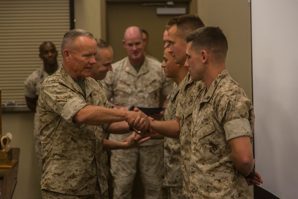 Commanding General of 1st Marine Division