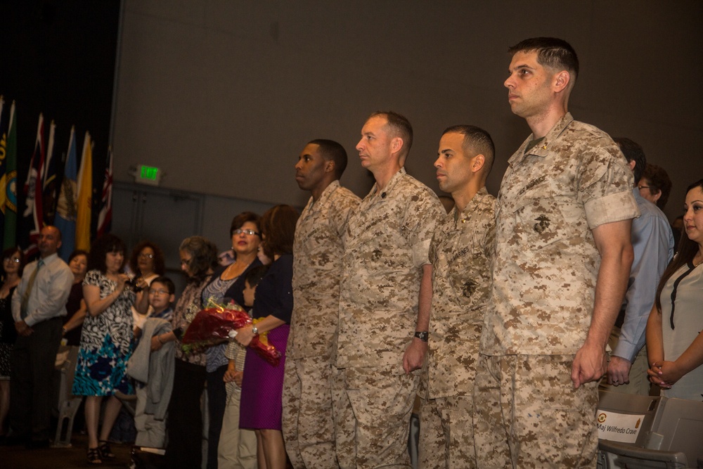 Master Gunnery Sgt. Andres Chavira Retirement Ceremony