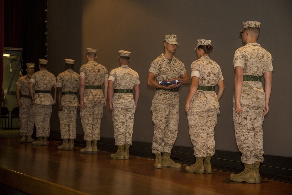 Master Gunnery Sgt. Andres Chavira Retirement Ceremony