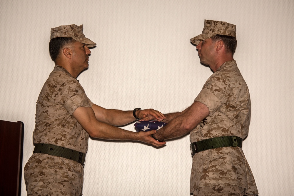 Master Gunnery Sgt. Andres Chavira Retirement Ceremony