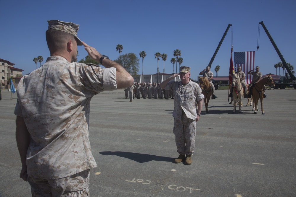 Master Gunnery Sgt. Michael E. Williams Retirement Ceremony