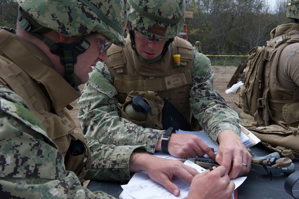 NMCB 133 Field Exercise Bearing Duel 01-14, part 1