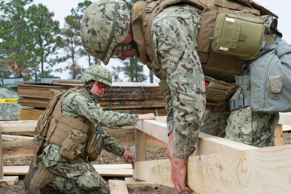 NMCB 133 Field Exercise Bearing Duel 01-14, part 1