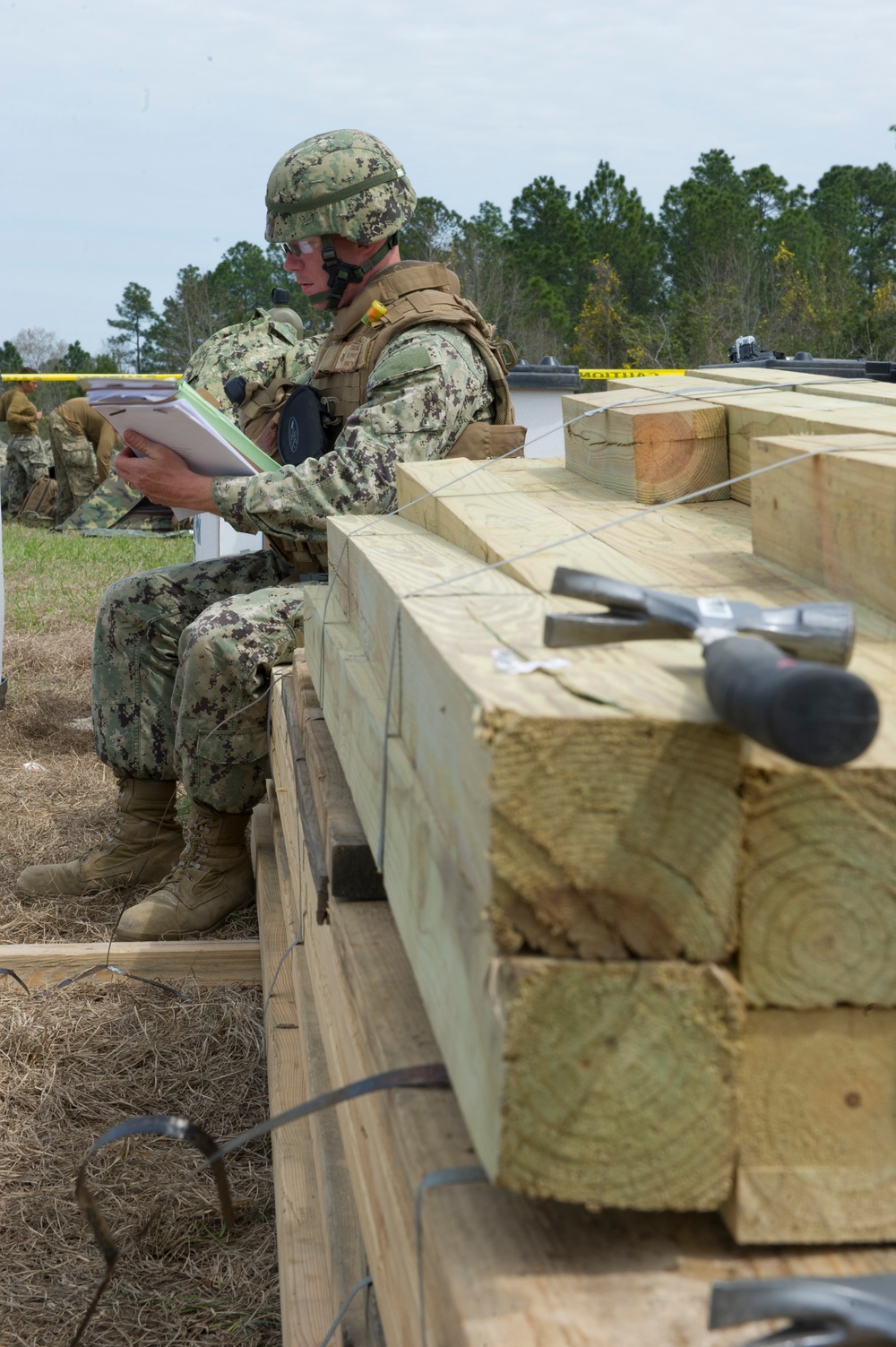 NMCB 133 Field Exercise Bearing Duel 01-14, part 1