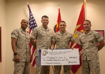 12MCD Marine awarded NROTC scholarship