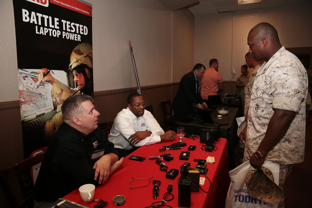 AFCEA hosts Technology Expo for Combat Center at Officers’ Club