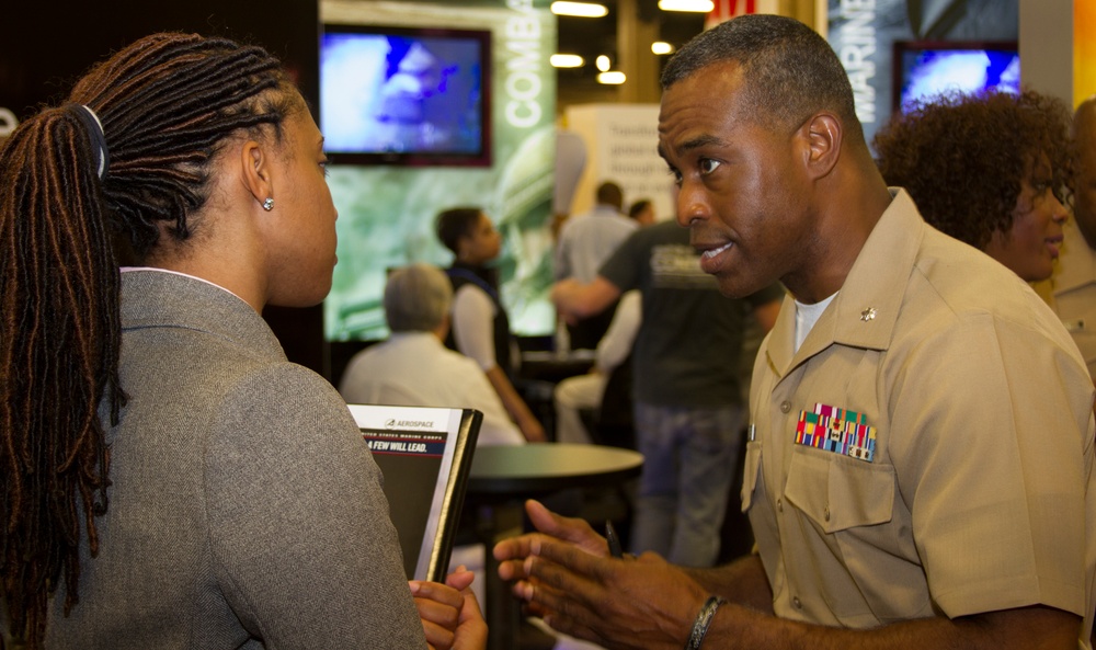DVIDS Images Marines attend 40th Annual NSBE Convention [Image 3 of 8]