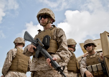Marines train sailors to protect chaplains