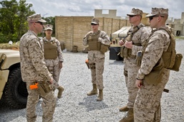 Marines train sailors to protect chaplains