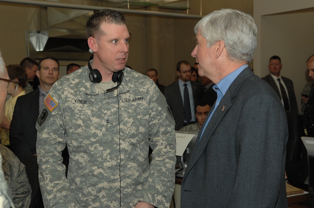 Battle Creek Air National Guard Cyber Range Ribbon Cutting