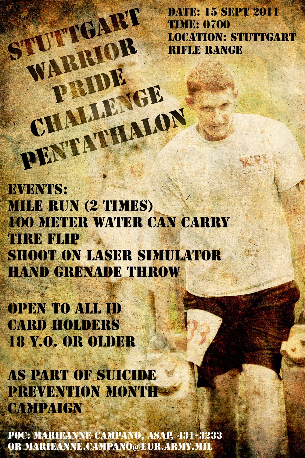 Stuttgart Warrior Pride Challenge Pentathalon