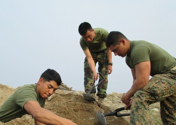 ROK, US Marines prepare fighting positions for Ssang Yong