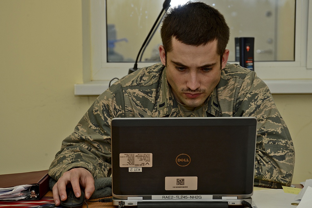 Cyber officer commands 720 EABS in Lithuania