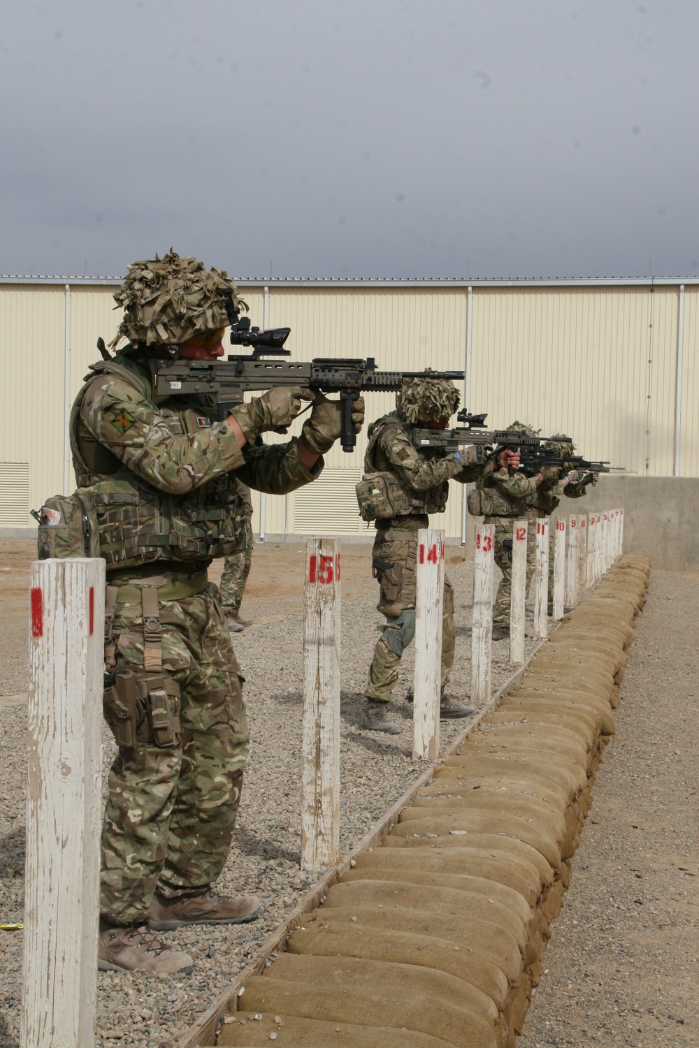 Marines, British compete for bragging rights in ‘March and Shoot’ competition