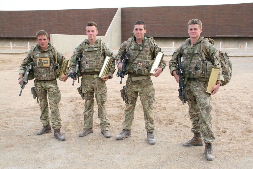 Marines, British compete for bragging rights in ‘March and Shoot’ competition