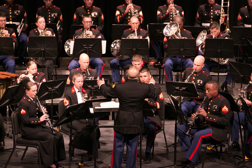 Parris Island Marine Band performs concert for community at Beaufort’s University of South Carolina campus