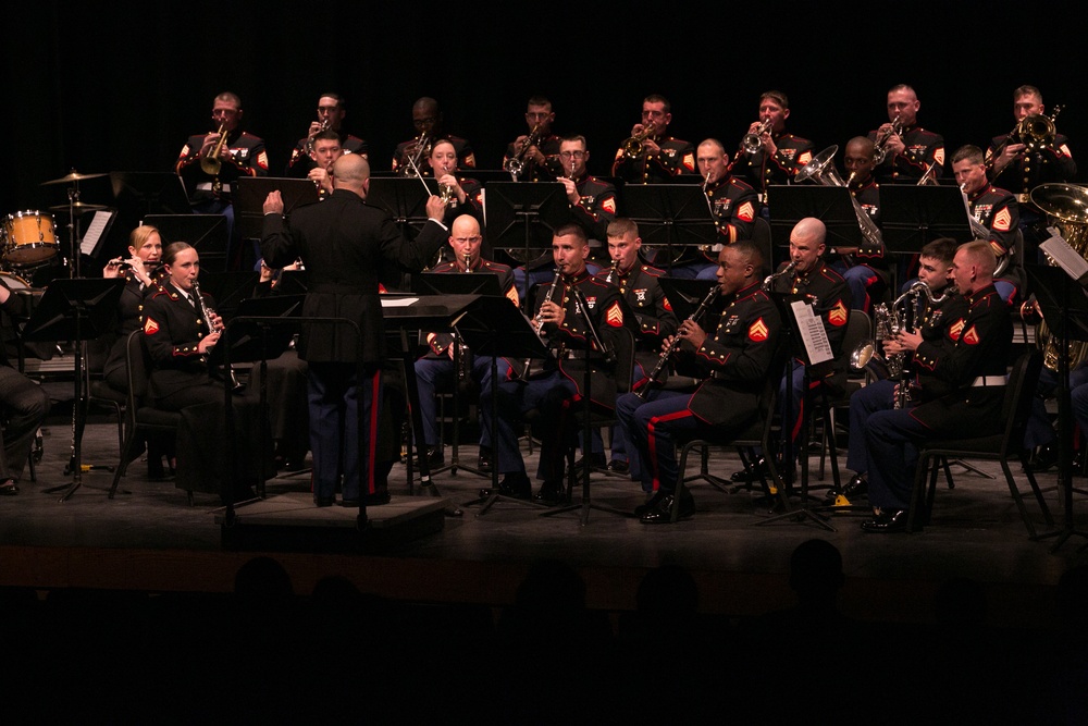 Parris Island Marine Band performs concert for community at Beaufort’s University of South Carolina campus