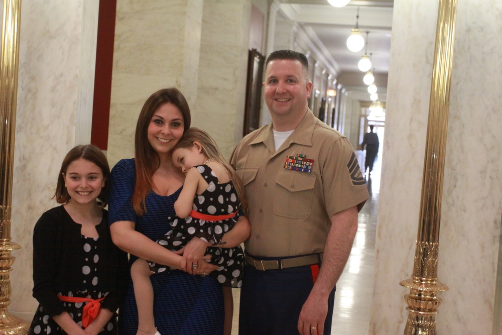 WV Native, Marine Corps Career Recruiter retires after 20 years of service