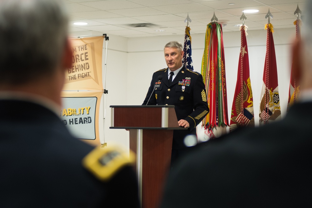 Sexual Assault Awareness Month Kick-off Ceremony