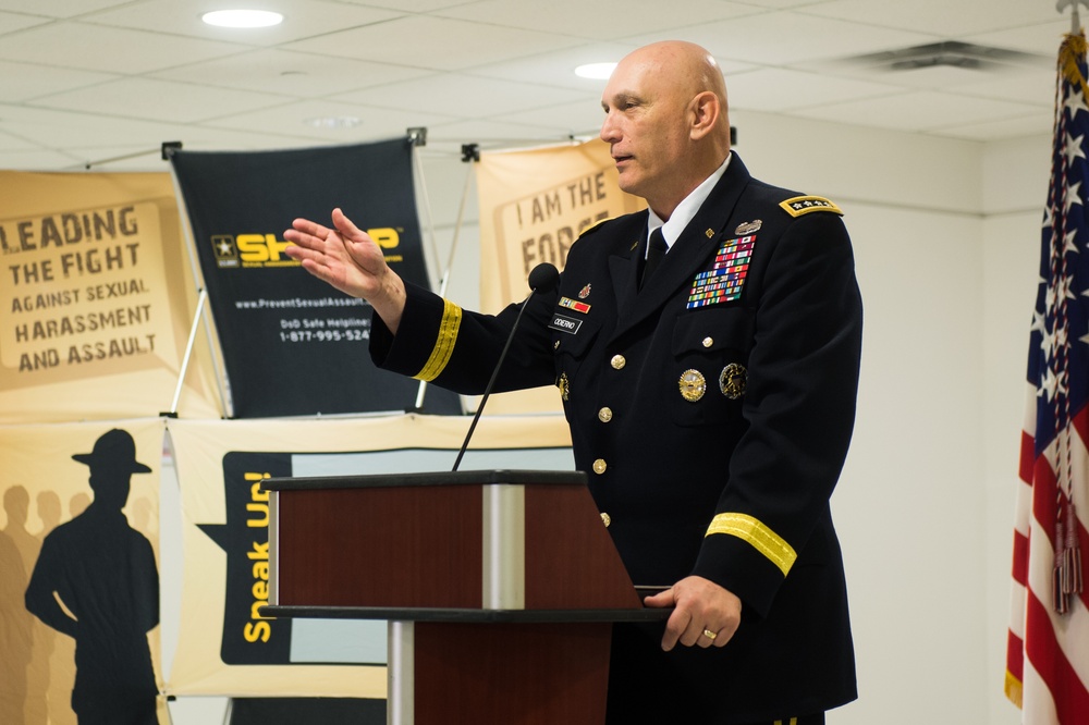 Sexual Assault Awareness Month Kick-off Ceremony