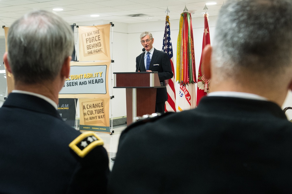 Sexual Assault Awareness Month Kickoff Ceremony