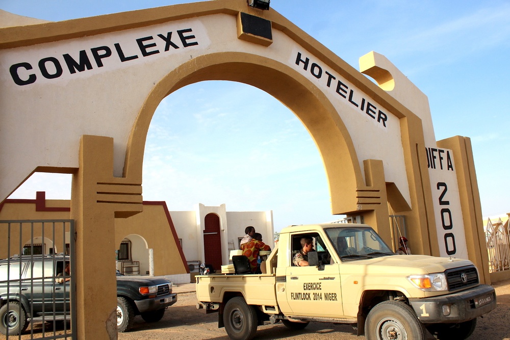Flintlock 2014 training in Diffa, Niger
