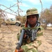 Female Nigerian soldier joins in Flintlock 2014