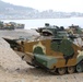Assault Amphibious Vehicles splash ashore for Ssang Yong 14 rehearsal