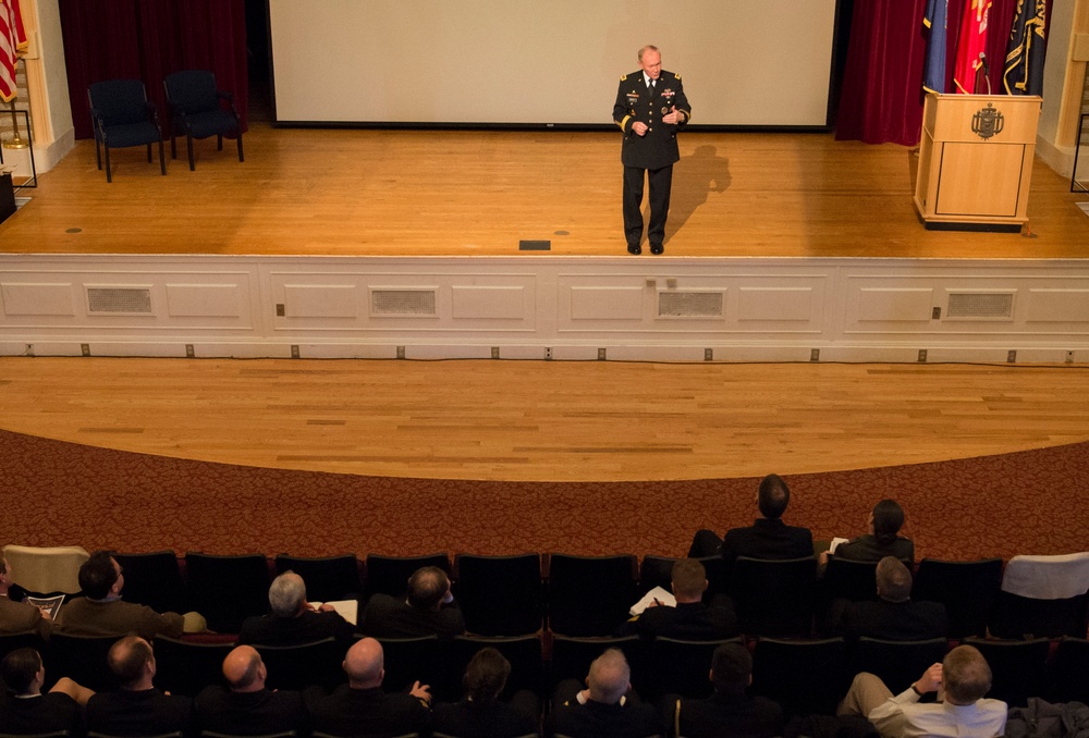 Gen. Dempsey visits the Naval Academy