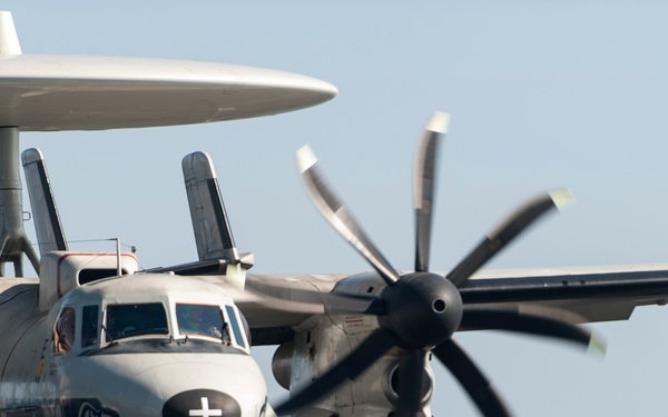 E-2C Hawkeye aircraft