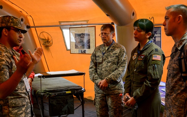 US, Chilean airmen discuss deployed medical support