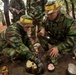 ROK, US Marines share a meal