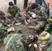 ROK, US Marines share a meal