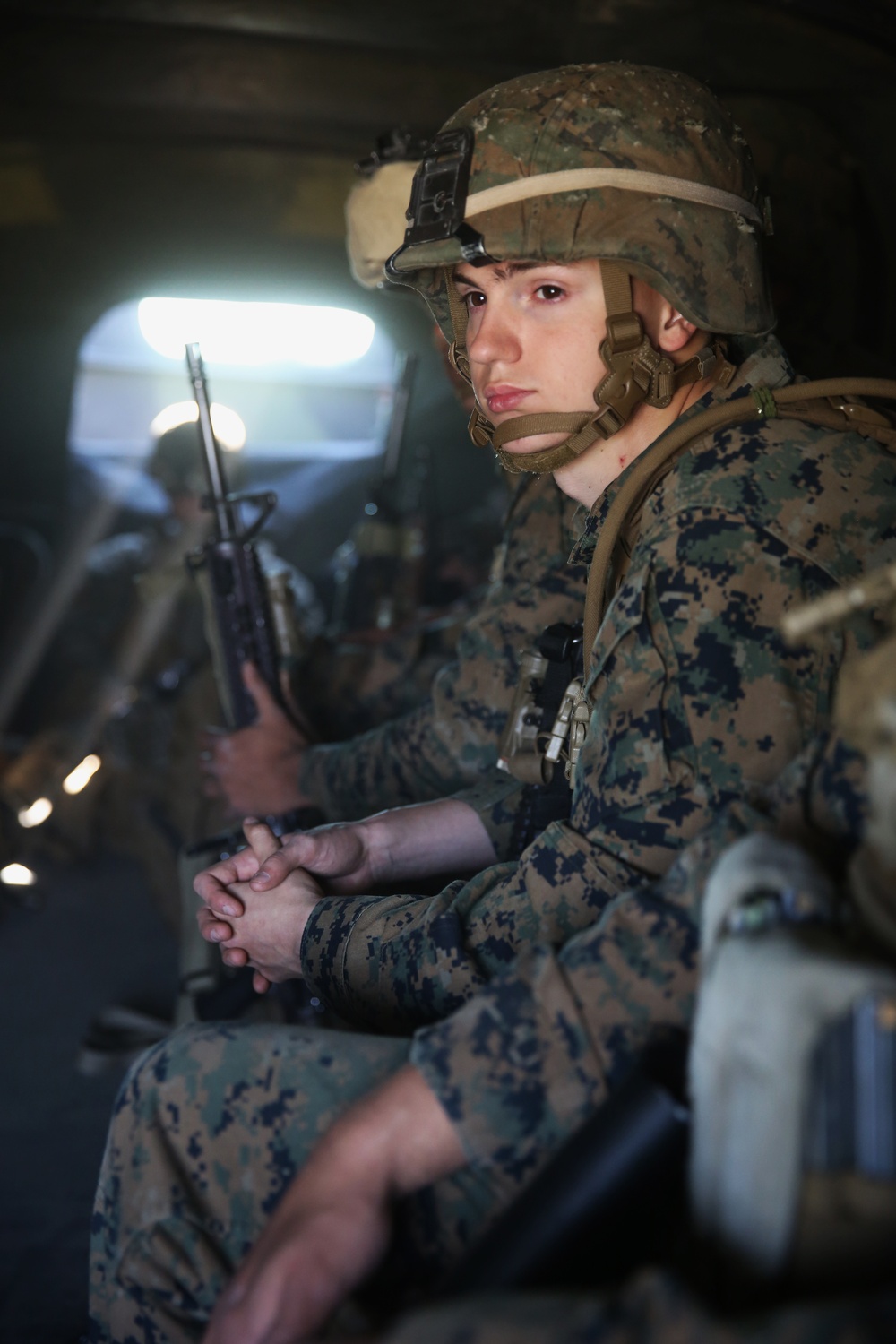 BSRF Marines Conduct Contingency Response Drills