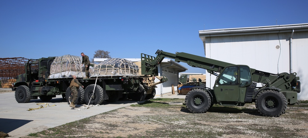 BSRF Marines Conduct Contingency Response Drills